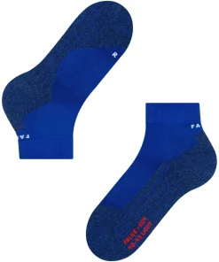 FALKE RU4 Light Performance Short heren running sokken kort, middenblauw (athletic blue)