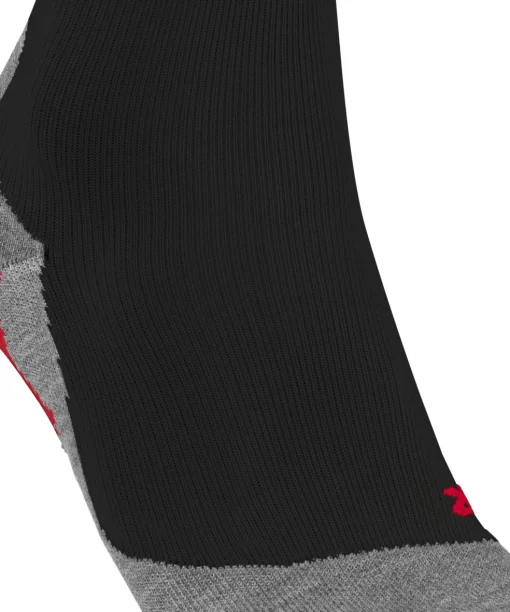 FALKE RU5 Race heren running sokken, zwart (black-flames)