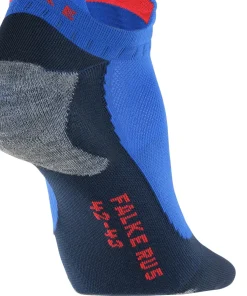 FALKE RU5 Race Invisible heren running kousenvoetjes, kobaltblauw (cobalt)