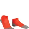 FALKE RU5 Race Short dames running sokken, neon rood (neon red)