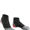 FALKE RU5 Race Short heren running sokken kort, zwart (black-mix)