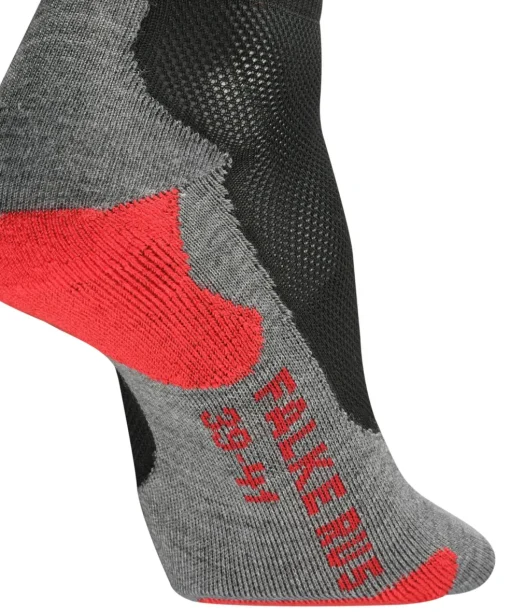 FALKE RU5 Race Short heren running sokken kort, zwart (black-mix)