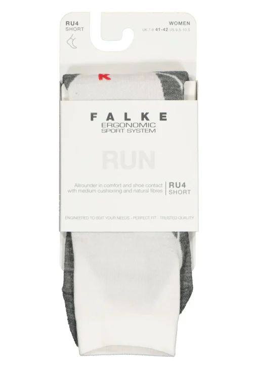 FALKE RU4 Short dames hardloopsokken, wit (white-mix)