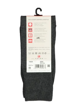 FALKE Run unisex sokken, donkergrijs (dark grey)