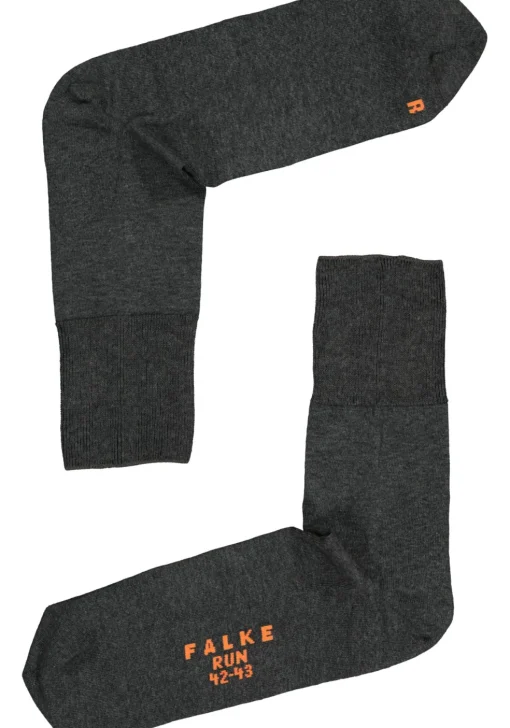 FALKE Run unisex sokken, donkergrijs (dark grey)