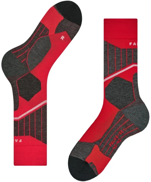 FALKE SC1 damessokken, rood (lipstick)