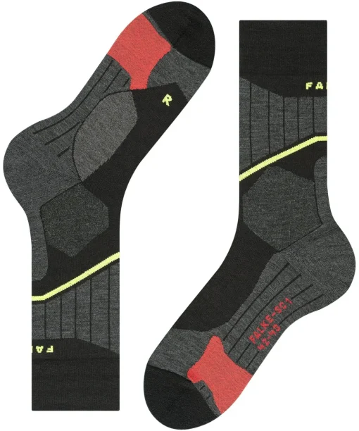 FALKE SC1 herensokken, zwart (black-mix)