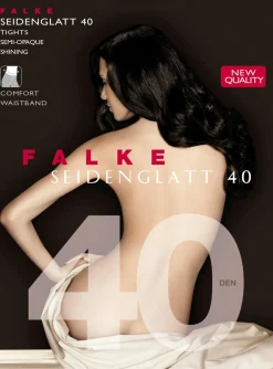 FALKE Seidenglatt 40 DEN dames panty, powder