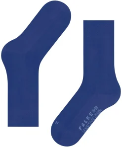 FALKE Sensitive London damessokken, kobaltblauw (imperial)