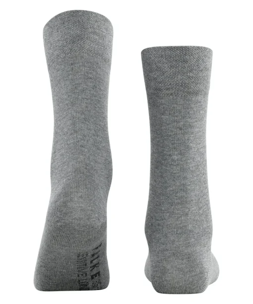 FALKE Sensitive London damessokken, grijs (light greymel.)