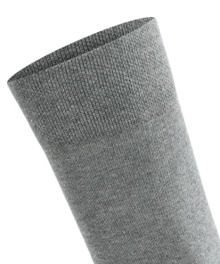 FALKE Sensitive London damessokken, grijs (light greymel.)