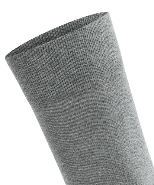FALKE Sensitive London damessokken, grijs (light greymel.)