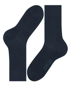 FALKE Sensitive London herensokken, blauw (dark navy)