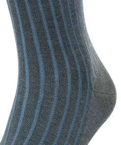 FALKE Shadow heren kniekousen, antraciet (anthracite mel.)