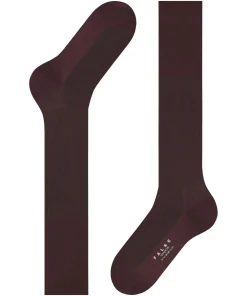 FALKE Shadow heren kniekousen, donkerrood (rioja)