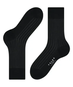 FALKE Shadow herensokken, grijs (grey-white)