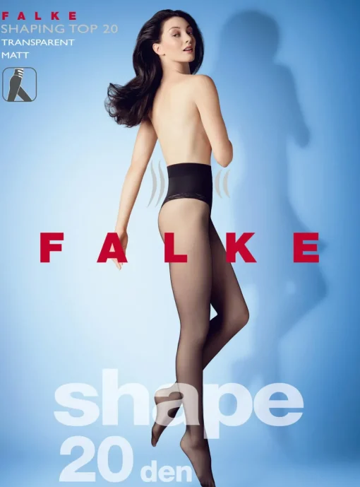 FALKE Shaping Top 20 DEN dames panty, marine