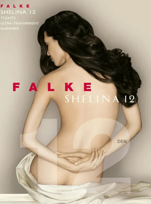 FALKE Shelina 12 DEN dames panty, hazel
