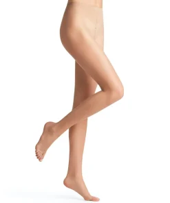 FALKE Shelina Toeless 12 DEN dames panty, golden