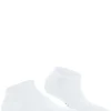 FALKE Shiny dames sneakersokken, wit (white)