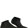 FALKE Shiny dames sneakersokken, zwart (black)