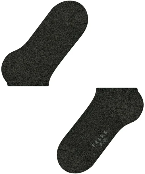 FALKE Shiny dames sneakersokken, zwart (black)