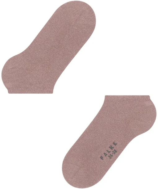 FALKE Shiny dames sneakersokken, lichtroze (blossom)