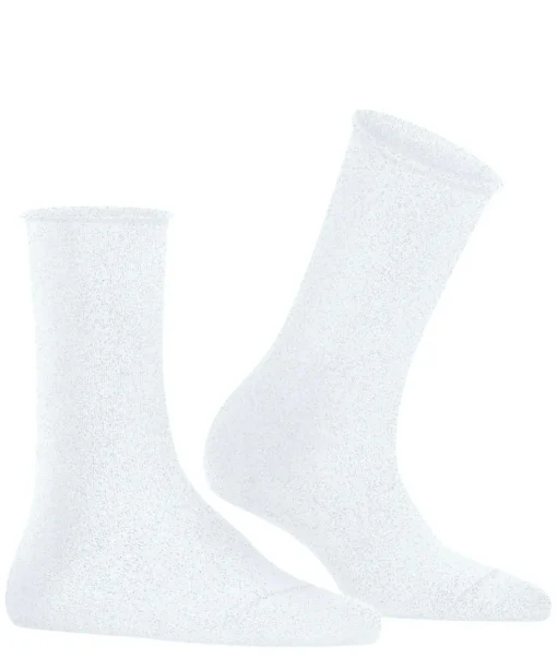 FALKE Shiny damessokken, wit (white)