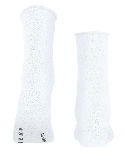 FALKE Shiny damessokken, wit (white)