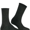 FALKE Shiny damessokken, zwart (black)
