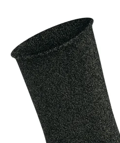 FALKE Shiny damessokken, zwart (black)