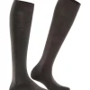 FALKE Softmerino dames kniekousen, bruin (dark brown)