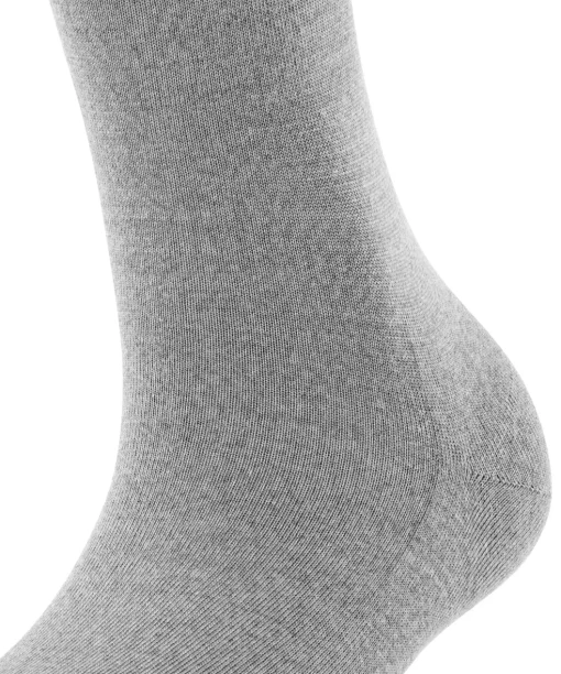 FALKE Softmerino dames kniekousen, grijs (light grey mel.)
