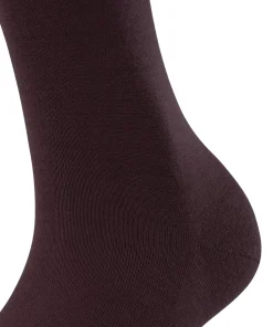 FALKE Softmerino dames kniekousen, donkerrood (barolo)