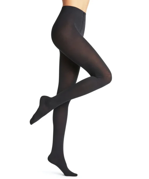 FALKE Softmerino dames panty, dark navy