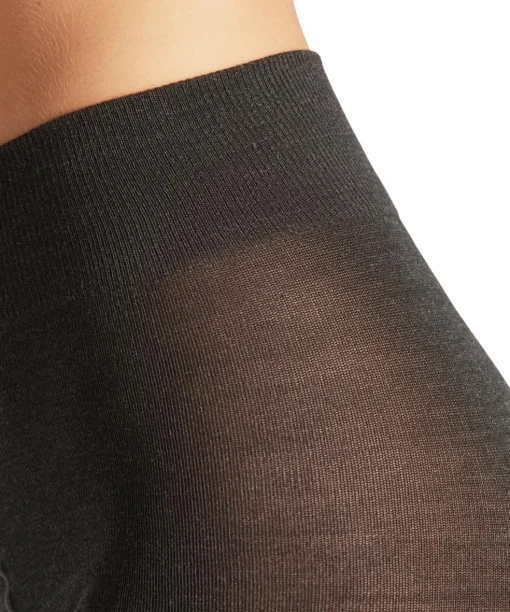 FALKE Softmerino dames panty, anthra.mel