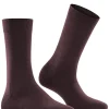 FALKE Softmerino damessokken, donkerrood (barolo)