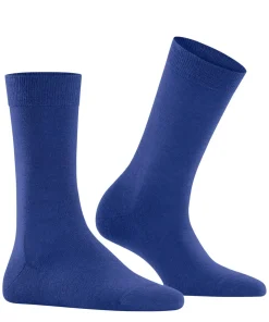 FALKE Softmerino damessokken, kobaltblauw (imperial)