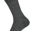 FALKE Teppich im Schuh herensokken, donker grijs (dark grey)