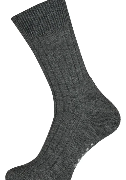 FALKE Teppich im Schuh herensokken, donker grijs (dark grey)