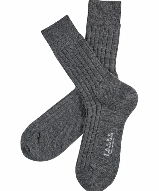 FALKE Teppich im Schuh herensokken, donker grijs (dark grey)