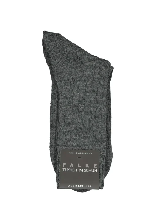 FALKE Teppich im Schuh herensokken, donker grijs (dark grey)