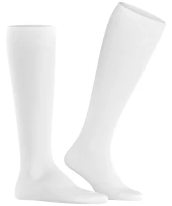 FALKE Tiago heren kniekousen, wit (white)