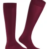 FALKE Tiago heren kniekousen, donkerrood (barolo)
