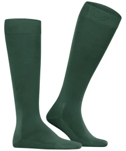 FALKE Tiago heren kniekousen, groen (hunter green)