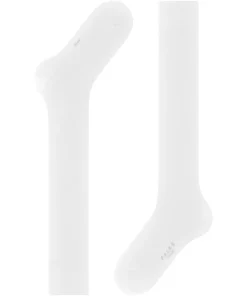 FALKE Tiago heren kniekousen, wit (white)