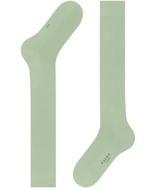 FALKE Tiago heren kniekousen, olijfgroen (pale olive)