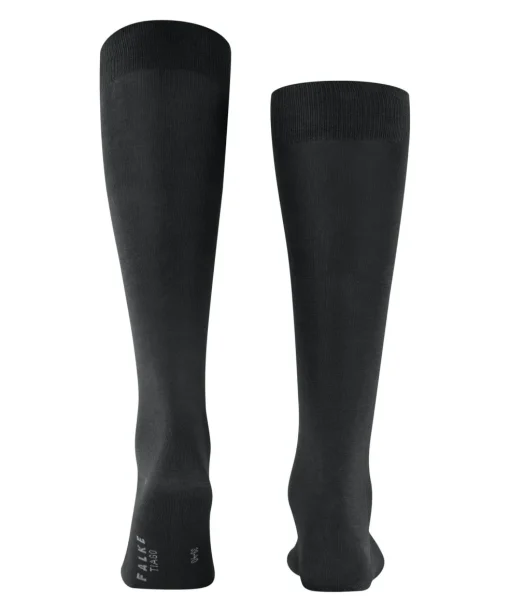 FALKE Tiago heren kniekousen, zwart (black)