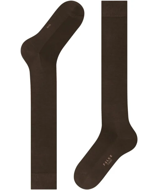 FALKE Tiago heren kniekousen, bruin (brown)
