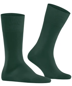 FALKE Tiago herensokken, groen (hunter green)
